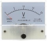 0 ~20V DC 85C1-Classe 2.5 V voltmÃ¨tre analogique V Panneau m