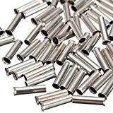 100 pcs Cable Housing End Non Insulated fil Bande Cuivre Viroles 0,5mm² - 16mm²