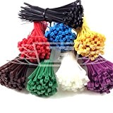 100 X Attaches de câble (Choisissez votre couleur)/Tie Wraps/Zip liens, 3,6 mm x 140 mm + Livraison Gratuite Au Royaume-Uni