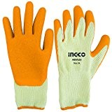 12 paires de Ingco nitrile avec revêtement texturé Palm Gants de travail – XLarge