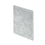 150x200mm panneau de porte d'inspection d'accès en plastique ABS durable couleur de marbre clair