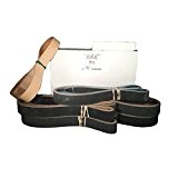 1x42 Sharpening Belt Pack - 120, 400, 600, 800, 1000 & Leather Belt w Compound by Pro Sharpening Supplies