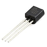 2N2222 Transistor bipolaire - SODIAL(R)100PCS 2N2222 Transistor bipolaire NPN 40V 0.6A TO-92 Arduino