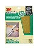3 M SandBlaster 60–080 P80/gros papier abrasif haute performance pour peinture Retrait 230 x 280 mm Lot de 3