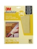 3 M SandBlaster papier abrasif grain 60–240 haute performance K240 Grain fin 230 x 280 mm Lot de 3