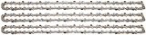 3 tallox Chaînes de tronçonneuses à demi-gouges .325" 1,5 mm 68 maillons longueur de guide-chaîne 45 cm compatible avec HUSQVARNA