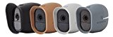 3 x Coques en silicone pour Arlo Smart Security – Caméras 100% Sans-fil parWasserstein (Arlo Pro - 4 Pack, Noir/ ...