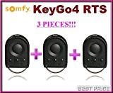 3 X SOMFY Keygo 4 RTS, télécommandes 4 canaux. Top qualité ORIGINAL SOMFY Les télécommandes au meilleur prix !!! 3 ...