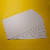 5 Plaques PS en polystyrène plaques en plastique plaque pour modélisme / bricolage couleur blanche, 320mm x 200mm x 1mm