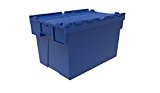 5 x CODE couleur Boîte en plastique avec couvercle Attaché 65 litres – rouge, bleu ou vert boîte de rangement en plastique Sac Container ...