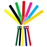53 pcs Multicolore Attaches de câble Adjustabale et réutilisables pour organiser vos Câbles