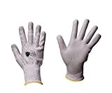 60xViwanda gants anti-coupure de niveau 5, pour les travaux de découpe et montage, Dyneema/ revêtement en polyuréthanne en 388 4544, ...