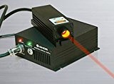 650nm 1W 1000mw Industrie Haute Puissance Module Laser Rouge 85 ~ 260VAC w / TTL & Contrôle de la température