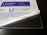 8,0 mm Lexan® Plaque en polycarbonate transparent Format Tableau 680 x 620 mm/Incolore