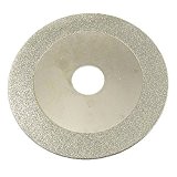 9,9 cm Verre Outil de meulage Diamant revêtu de coupe de roue Disc