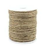90 m jute cord brown 1-2mm by SiAura Material