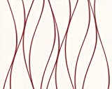 A.S. Création 182920  Papier Peint Intissé  Blanc / Rouge (Import Allemagne)