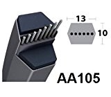 AA105 - Courroie Tondeuse Hexagonal