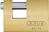 Abus - 82/63 cadenas obturateur monobloc en laiton brevetés - ABU8263C