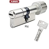 ABUS Bravus.3000 MX Cylindre à bouton avec carte de sécurité 10 clé, Longueur (a/b) 35/K35mm (c=70mm) K=côté poignée, modulaire Conception ...