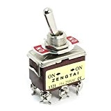 AC 250 V 15 A DPDT On/On 2 positions Latching Toggle Switch E TEN1321