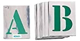 Acha Pochoirs en aluminium Forme de lettres 40 mm