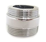 Adaptateur métallique solide pour la cuisine d'économie d'eau robinet robinet aérateur 22mm à 24mm