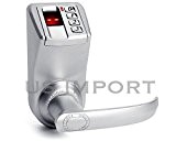 Adel 3398 Biometric Fingerprint Door Lock Touch Keypad Entry Keyless Access control by Adel