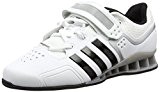 adidas Adipower, Chaussures Multisport Indoor mixte adulte, Blanc (White/Core Black), 43 1/3 EU