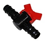 Aerzetix: Robinet d'arrêt raccord pour tuyau d'arrosage 19mm - 19mm - C1093