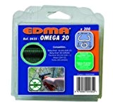 Agrafes Omega 20 galva vert paquet de 200 43501 EDMA