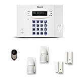 Alarme maison sans fil DNB 1 à 2 pièces mouvement + intrusion - Compatible Box internet