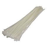All Trade Direct 100 X White Cable Ties 300Mm X 4.8Mm Zip Tie Wraps Bases All Sizes Stocked by All ...