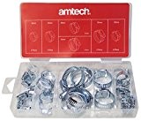 Am-Tech Coffret de 26 colliers de serrage