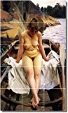 Anders Zorn Toile Motif carrelage de douche 2. 45,7 x 76,2 cm à l'aide (15) 6 x 6 carreaux en céramique.