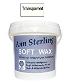 'Ann Sterling "Soft Wax Cire Meubles en bois Shabby Chic Cire Cire Finition calcaire Transparent