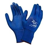 Ansell HyFlex 11-818 Gants pour usages multiples, protection mécanique, Taille 9, Bleu foncé (Pack de 12)