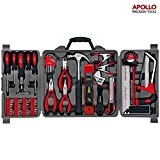 Apollo Precision Tools Kit de 71 outils ménagers dans une boîte de rangement