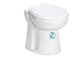 AQUASANI Compact - Broyeur WC avec cuvette intégrée - MADE IN FRANCE et Garantie 3 ANS.