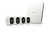 Arlo NETGEAR - Smart Caméra VMS3430-100EUS - Kit de Surveillance 100% sans Fil , 4 Caméras HD Incluses, Vision Nocturne, ...