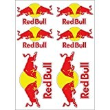Art déco Stickers - Stickers Red Bull Autocollants Moto Red Bull - Red Bull