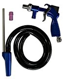 Asturo Pistolet pour sablage 3147500 semi-professionnel Kit PS 2 Bleu/Argent