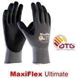 ATG - Gants de Travail MaxiFlex Ultimate 34-874 Paume Mousse Nitrile Enduit Taille M