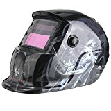 AUDEW 2015 Nouveau Masque de Soudure Cagoule Casque Soudage Solaire Automatique (Utiliser Energie Solaire pour Recharge) Protection de Visage (Terminator ...