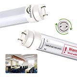 Auralum® 2X 120cm 20W Tube LED T8 Lumière Fluorescente en Blanc Froid (6000-6500K) - LED SMD2835*120LEDs - 2100LM Tube avec ...
