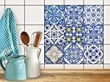 Auto-adhésif décoratif carreau - salle de bains et cuisine | Art de tuiles mural - Aménagement de cuisine | Stickers ...