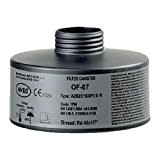 AVEC CHEM - filtre respiratoire spécial pour une variété de la guerre Standard, Gaz & particules, Rd 40 comme lacrymogènes, ...