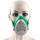 Babimax Masque Repiratoire Efficace Flexible PM 2,5 Anti-poussiere Particules avec Soupage pour Industriel demi-masque Réutilisable de Protection Inodore