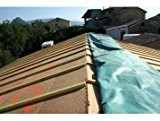 Bache Toiture spéciale Couvreur 250 g/m² - 4 x 5 m - etancheite toiture - bâches étanches