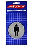 Bakerlin-Plaque symbole homme